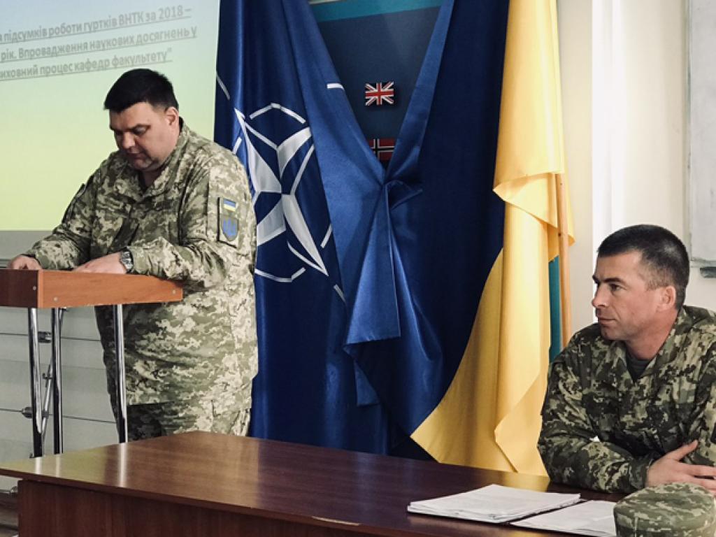 Наукова робота на факультеті бойового застосування військ